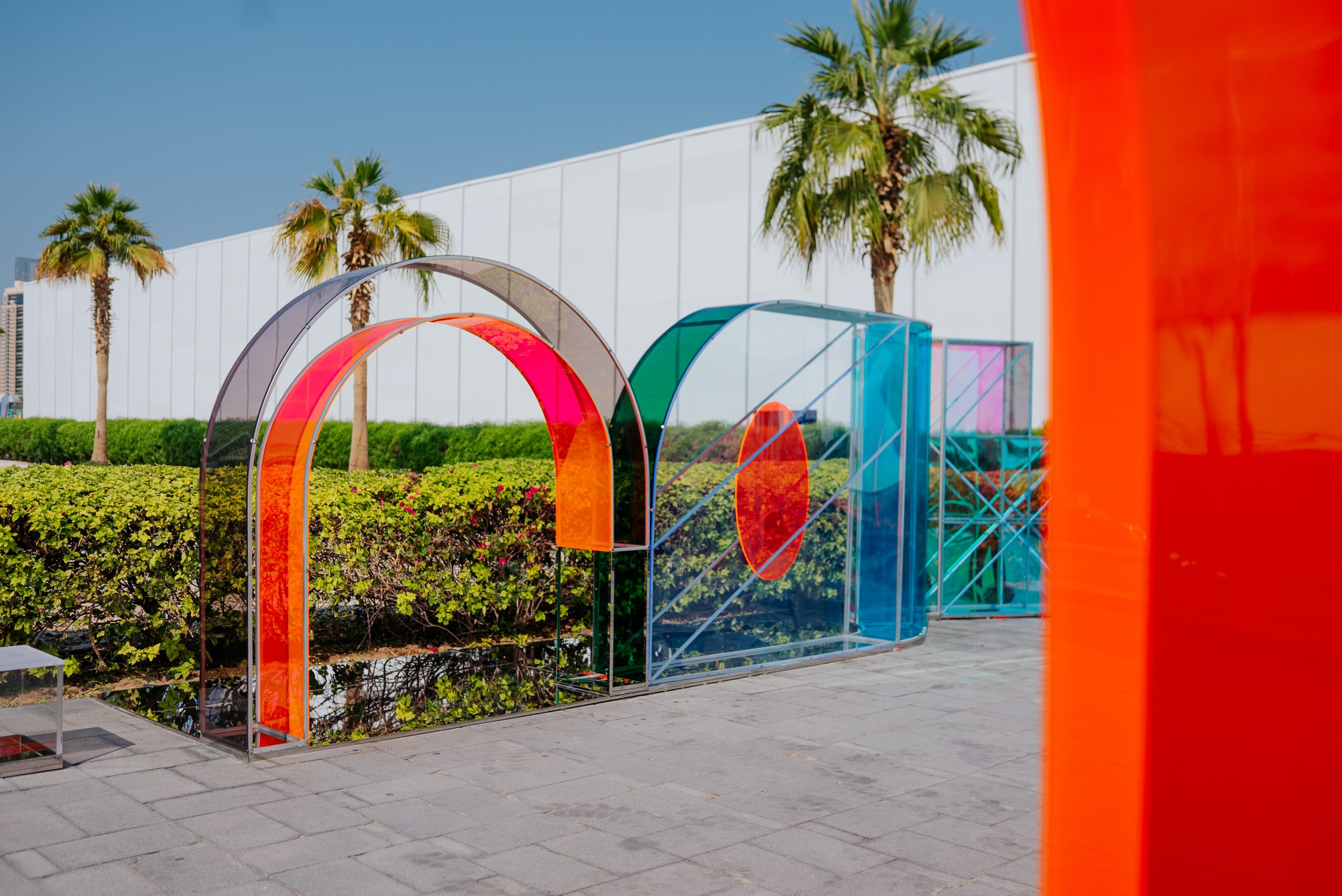 design week dubai 2024 - ultraarte design entrance door